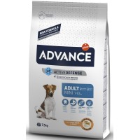 Advance Dog Mini Adult Chicken and Rice КУРИЦА корм для собак мини и малых пород 7.5 кг (923679)